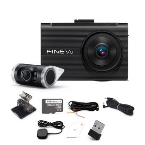 파인뷰 X6 NEW 5GHz 와이파이 전후방 FHD 2채널 차량용 블랙박스