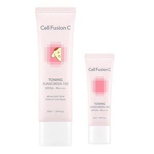 셀퓨전씨 토닝 썬스크린 기획세트 산리오캐릭터즈+토닝썬 SPF50+ PA++++, 75ml, 1개