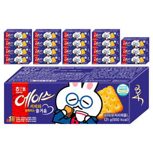 해태제과 에이스 과자, 121g, 20개