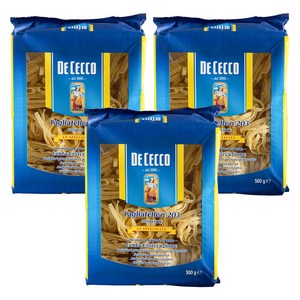 데체코 딸리아뗄레 파스타, 500g, 3개