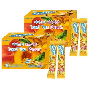 모카씨엔티 복숭아 아이스티 분말