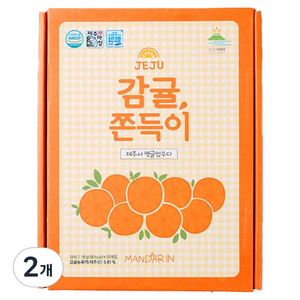 제주원 제주 감귤 쫀득이 15p, 270g, 2개