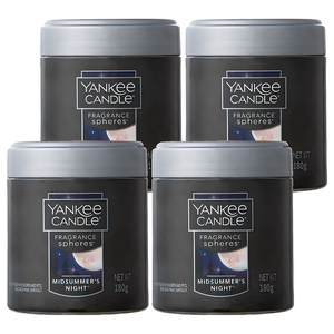 양키캔들 프래그런스 스피어스 차량용방향제 본품, 미드썸머나잇, 4개