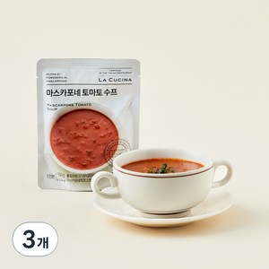 라쿠치나 마스카포네 토마토 스프 (냉장), 160g, 3개