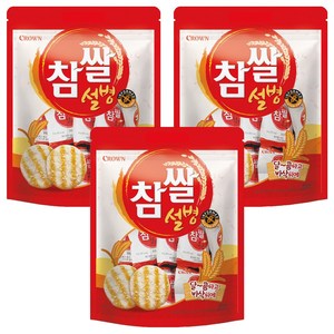 크라운 참쌀설병, 270g, 3개