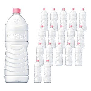 아이시스 8.0 ECO 생수 무라벨, 2L, 18개