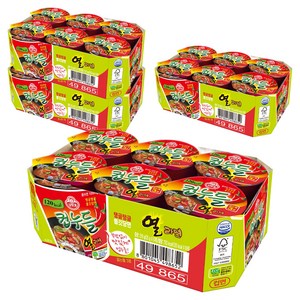 컵누들 열라면 35g, 24개