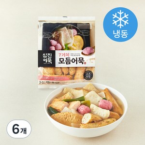 삼진어묵 7가지 모듬어묵 (냉동), 416g, 6개