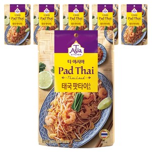 티아시아키친 태국 팟타이 소스, 90g, 6개