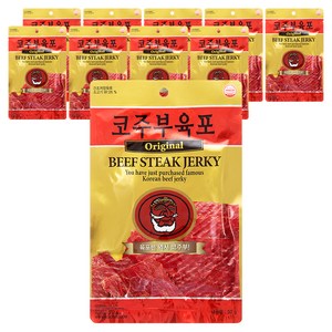 코주부 오리지널 육포, 50g, 10개