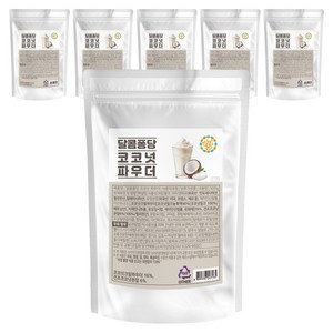 달콤퐁당 코코넛 파우더, 500g, 6개