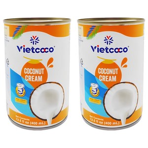 비엣코코 코코넛크림, 400ml, 2개
