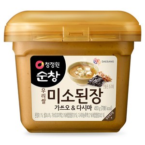 청정원순창 미소된장 가쓰오 앤 다시마, 450g, 1개