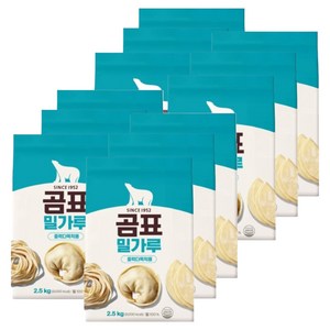 곰표 밀가루 중력다목적용, 2.5kg, 12개