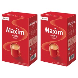 맥심 오리지날 커피믹스, 11.8g, 100개입, 2개