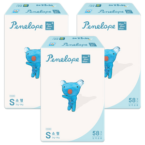 페넬로페 씬씬씬 플러스 밴드기저귀 공용, 2단계, 174매