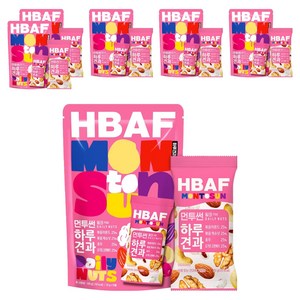 바프 먼투썬 하루견과 핑크, 20g, 60개