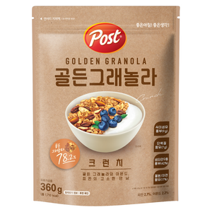 포스트 골든 그래놀라 크런치 시리얼, 360g, 1개