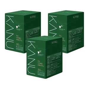 카누 디카페인 아메리카노 원두커피믹스, 1.6g, 30개입, 3개