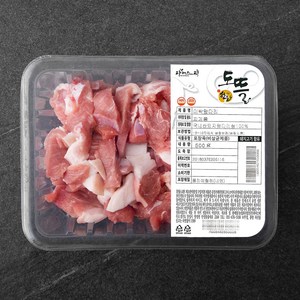 파머스팩 한돈 미박앞다리 찌개용 (냉장), 500g, 1개