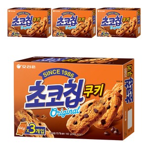오리온 초코칩쿠키, 192g, 4개