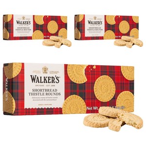 워커스 쇼트브레드 라운드 버터쿠키, 150g, 3개