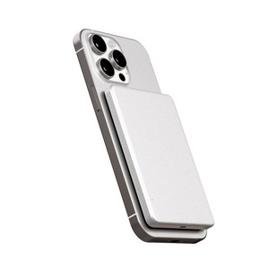 지니비 포켓비 초슬림 맥세이프 PD 유무선 고속 충전 보조배터리 5000mAh C타입