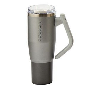 오슬로 리볼브 G 회전 핸들 텀블러, 그레이, 1.2L, 1개