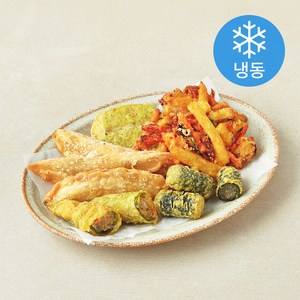 쿡생 떡볶이프렌즈 5종 모듬튀김 세트 420g (냉동), 420g, 1세트