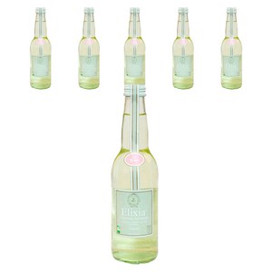엘릭시아 유기농 로즈 탄산음료, 330ml, 6개