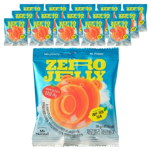 마이노멀 제로젤리 제로베어, 38g, 16개