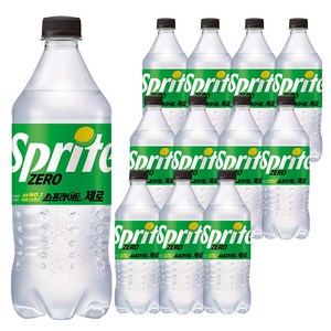 스프라이트 제로 사이다, 1L, 12개