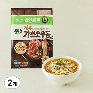 풀무원 정통 가쓰오 우동 4인분, 943.2g, 2개
