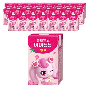 솔브앤고 아이튼튼 딸기우유, 150ml, 24개