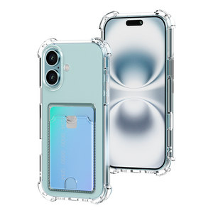 요거 클리어 카드 수납 젤리 휴대폰 케이스