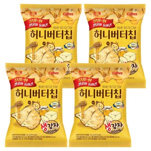 해태제과 허니버터칩, 44g, 4개