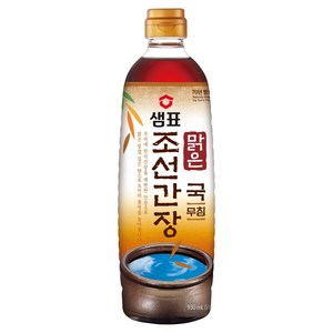 샘표 맑은 조선간장, 930ml, 1개