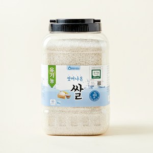 유기농 불릴필요없는 씻어나온 쌀, 4kg, 상등급, 1개