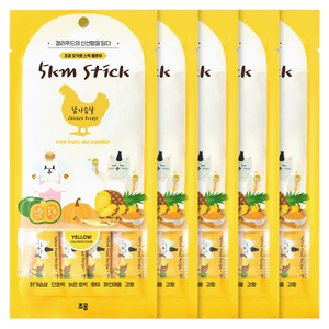 조공 반려동물 오키로스틱 짜먹는 간식, 혼합맛(닭가슴살/단..., 56g, 5개