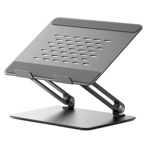 미아크 초경량 흔들림방지 높이각도조절 고급 알루미늄 노트북 거치대