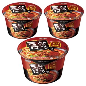 틈새라면 팔도 고기짬뽕 컵라면 105g