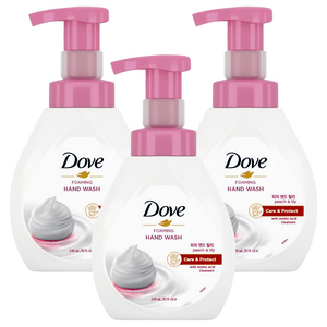 도브 포밍 핸드워시 피치 앤드 릴리, 240ml, 3개