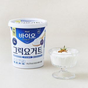 매일바이오 그릭 요거트 무가당 플레인, 800g, 1개