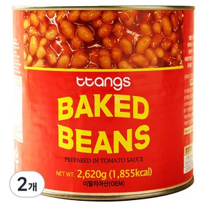 땅스 베이크드 빈스, 2.62kg, 2개