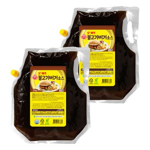 오뚜기 오쉐프 불고기버거 소스, 2kg, 2개