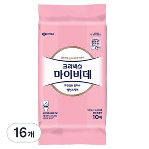 마이비데 밸런스 케어 비데티슈, 55g, 10매, 16개