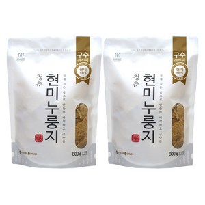 청춘누룽지 현미, 800g, 2개