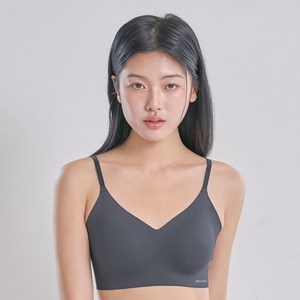 크로커다일 소프트 쿨인견 쉘론 패드일체형 스트랩 브라 2종세트 CDI027