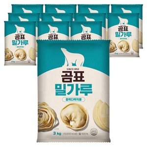 곰표 밀가루, 3kg, 12개