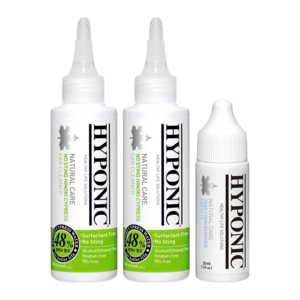 하이포닉 노스팅 편백수 귀 세정제 120ml 2p + 티어스테인 리무버 30ml